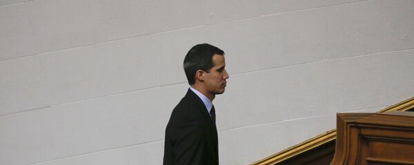 Juan Guaidó, presidente de la Asamblea Nacional de Venezuela - Sputnik Mundo