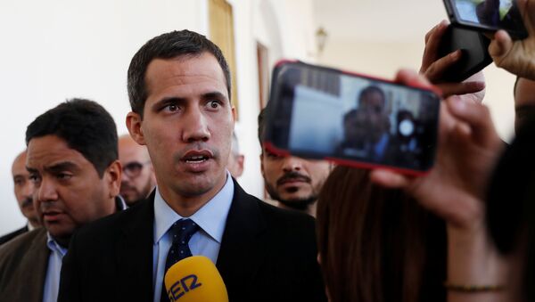 Juan Guaidó, presidente de la Asamblea Nacional de Venezuela - Sputnik Mundo