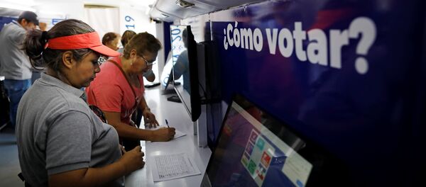 Elecciones en San Salvador Elecciones en San Salvador - Sputnik Mundo