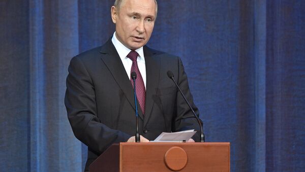 Vladímir Putin, presidente de Rusia - Sputnik Mundo