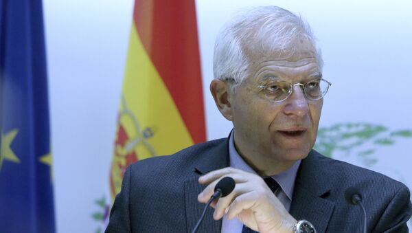 Josep Borrell, ministro de Exteriores español - Sputnik Mundo