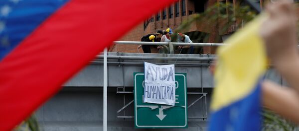 Las protestas de oposición en Venezuela - Sputnik Mundo