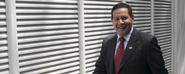 Antonio Hamilton Mourao, vicepresidente de Brasil (archivo) - Sputnik Mundo