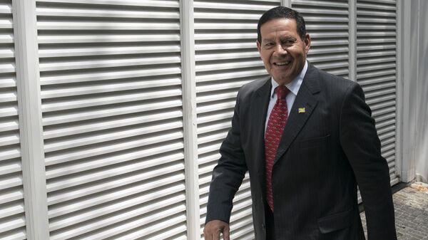 Antonio Hamilton Mourao, vicepresidente de Brasil (archivo) - Sputnik Mundo