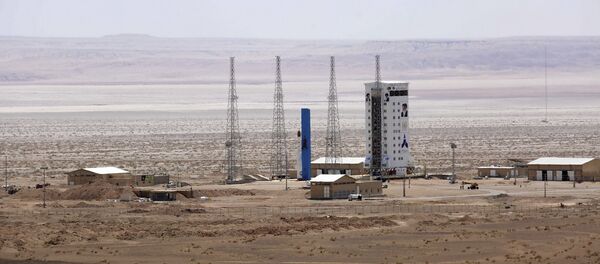 Lanzamiento de un satélite en Irán (archivo) - Sputnik Mundo