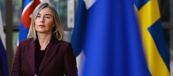 Federica Mogherini, la jefa de la diplomacia europea (archivo) - Sputnik Mundo