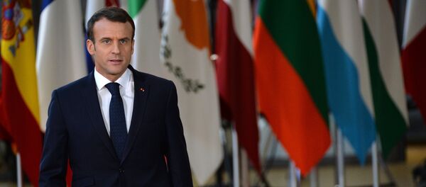 Emmanuel Macron, presidente de Francia (archivo) - Sputnik Mundo