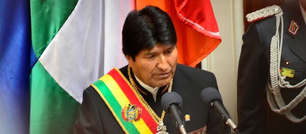 Evo Morales, presidente de Bolivia - Sputnik Mundo