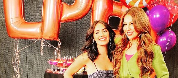 Thalía y Lali Espósito celebran el éxito de su tema musical Thalía y Lali Espósito celebran el éxito de su tema musical - Sputnik Mundo