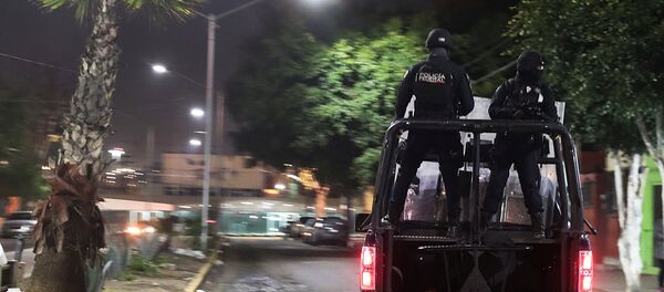 Policías mexicanos en Tijuana - Sputnik Mundo