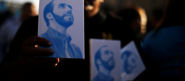 Seguidores del candidato presidencial salvadoreño Nayib Bukele Seguidores del candidato presidencial salvadoreño Nayib Bukele - Sputnik Mundo