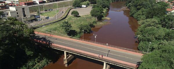 Vista del río Paraobeba en Brumadinho, Brasil - Sputnik Mundo