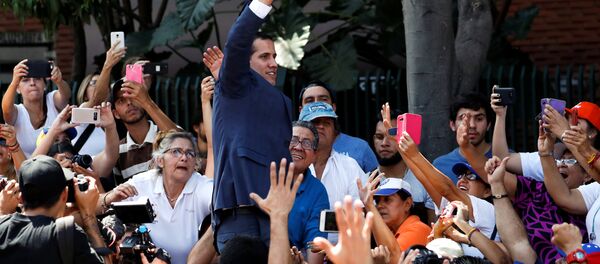 Juan Guaido, líder de la oposición venezolana - Sputnik Mundo