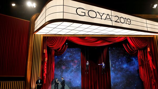 El logo del Premio Goya - Sputnik Mundo