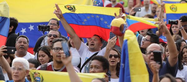 Las protestas en Venezuela - Sputnik Mundo
