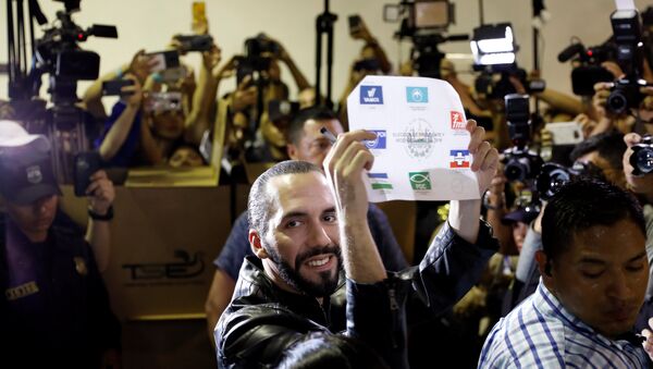 Nayib Bukele, candidato a la presidencia de El Salvador - Sputnik Mundo