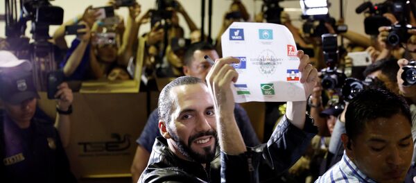 Nayib Bukele, candidato a la presidencia de El Salvador - Sputnik Mundo