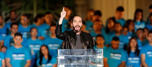 Nayib Bukele, candidato a la presidencia de El Salvador - Sputnik Mundo