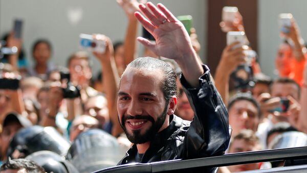 Nayib Bukele, candidato a la presidencia de El Salvador - Sputnik Mundo