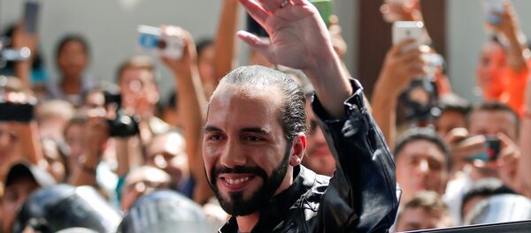 Nayib Bukele, candidato a la presidencia de El Salvador - Sputnik Mundo