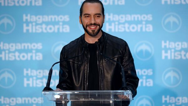 Nayib Bukele, político salvadoreño, vencedor de las presidenciales de 2019 - Sputnik Mundo