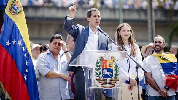 Juan Guaidó, presidente de la Asamblea Nacional de Venezuela Juan Guaidó, presidente de la Asamblea Nacional de Venezuela - Sputnik Mundo