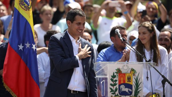 Juan Guaidó, presidente de la Asamblea Nacional de Venezuela Juan Guaidó, presidente de la Asamblea Nacional de Venezuela - Sputnik Mundo