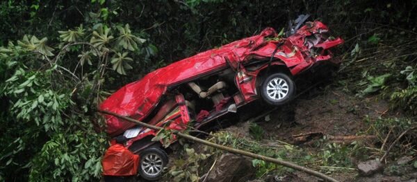 Consecuencias del deslizamiento de tierra en Bolivia Consecuencias del deslizamiento de tierra en Bolivia - Sputnik Mundo