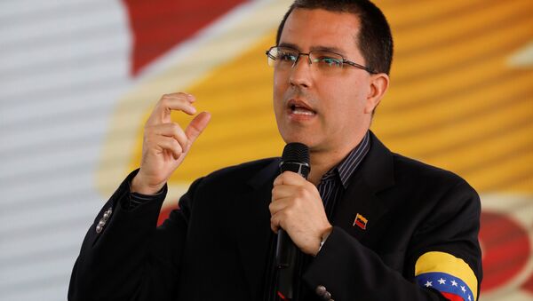 Jorge Arreaza, canciller de Venezuela - Sputnik Mundo