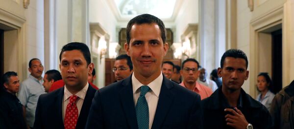 Juan Guaidó, presidente de la Asamblea Nacional de Venezuela - Sputnik Mundo