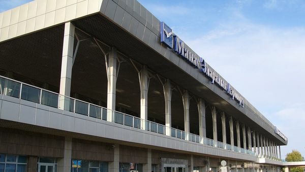 El aeropuerto internacional de Manás en Biskek El aeropuerto internacional de Manás en Biskek - Sputnik Mundo