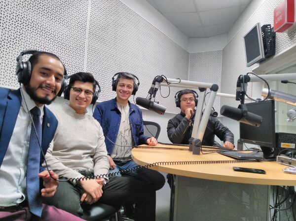 De izquierda a derecha: Antonio Carmona, Alexander Ovando, Iván Martínez y Aarón Garduño - Sputnik Mundo