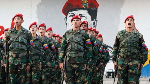 Militares venezolanos - Sputnik Mundo