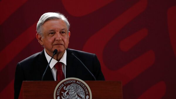 Andrés Manuel López Obrador, presidente de México - Sputnik Mundo