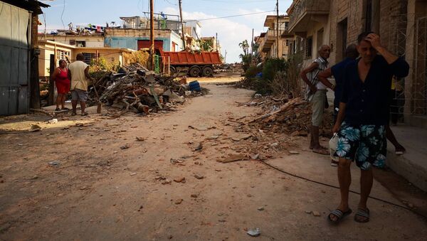Las consecuencias del tornado en La Habana, Cuba - Sputnik Mundo