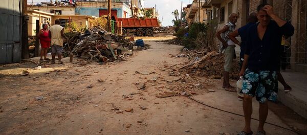 Las consecuencias del tornado en La Habana, Cuba - Sputnik Mundo