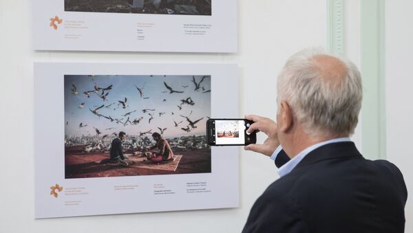 Exposición del concurso Andréi Stenin en Buenos Aires - Sputnik Mundo