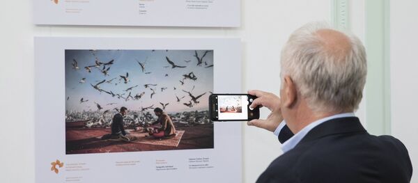 Exposición del concurso Andréi Stenin en Buenos Aires - Sputnik Mundo