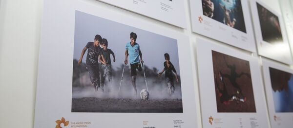 Exposición del concurso Andréi Stenin en Buenos Aires - Sputnik Mundo