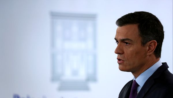Pedro Sánchez, presidente del Gobierno de España Pedro Sánchez, presidente del Gobierno de España - Sputnik Mundo