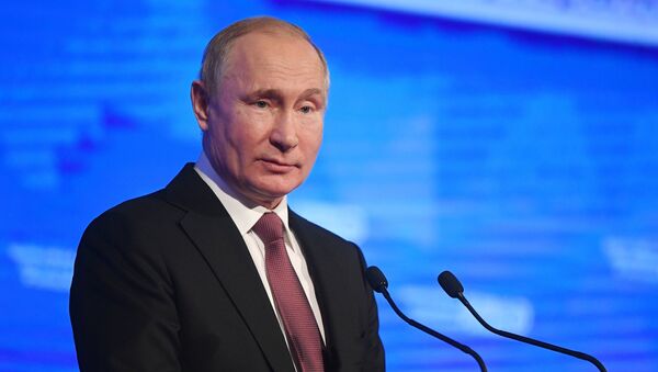 Vladímir Putin, presidente de Rusia - Sputnik Mundo