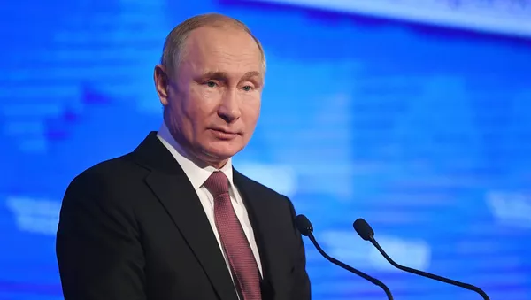 Vladímir Putin, presidente de Rusia - Sputnik Mundo