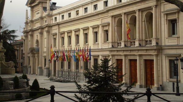 Fachada del Palacio del Senado de España - Sputnik Mundo