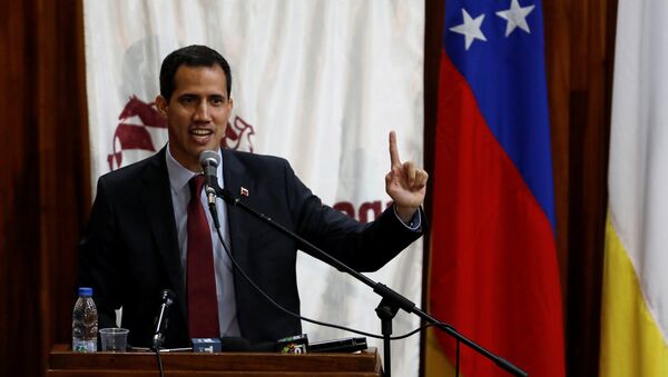 Juan Guaidó, presidente de la Asamblea Nacional de Venezuela Juan Guaidó, presidente de la Asamblea Nacional de Venezuela - Sputnik Mundo