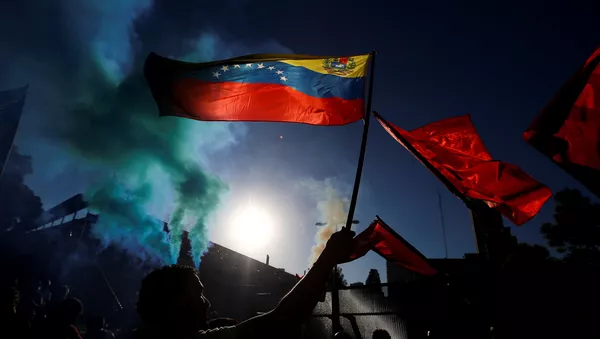 La bandera de Venezuela La bandera de Venezuela