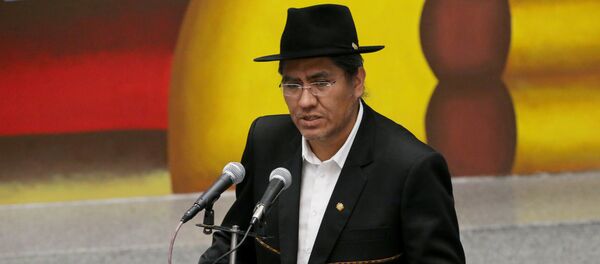 Diego Pary, el canciller de Bolivia - Sputnik Mundo