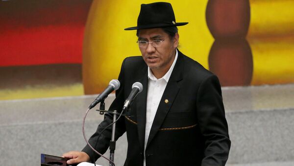 Diego Pary, el canciller de Bolivia - Sputnik Mundo