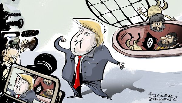 Cómo pretende Trump fingir que EEUU ganó en Siria Cómo pretende Trump fingir que EEUU ganó en Siria - Sputnik Mundo