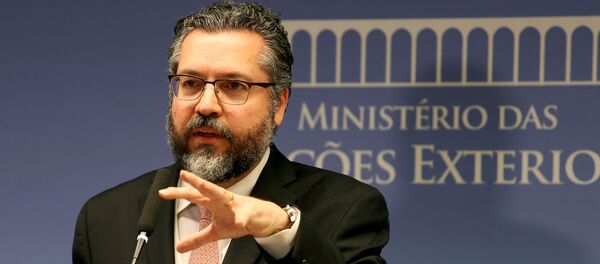 Ernesto Araújo, ministro de Relaciones Exteriores de Brasil - Sputnik Mundo