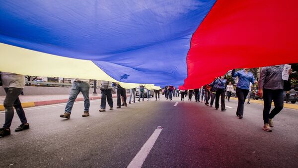 Protestas en Venezuela - Sputnik Mundo